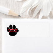 aussie name paw ラベル (インサイチュ)