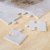 aussie red merle pup ジグソーパズル (側面)