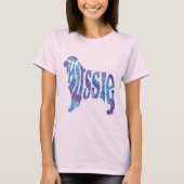 Aussie Tie Dye Woman's T Shirt Tシャツ (正面)