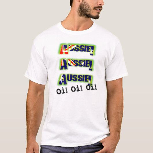 AussieAussieAussie_OiOiOi_edited-1 Tシャツ (正面)