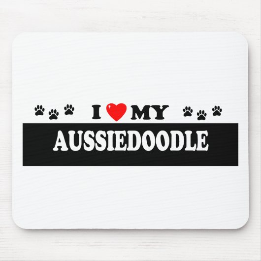 AUSSIEDOODLE マウスパッド (正面)