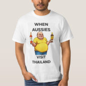 Aussies in Thailand  Tシャツ (正面)