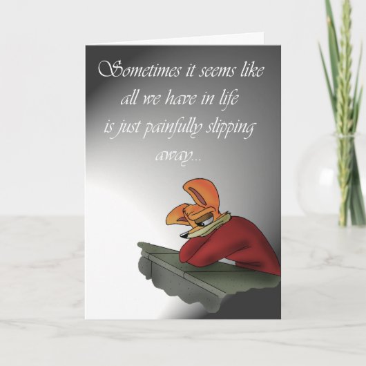 AussieTracks勇気付けられるカード カード (正面)