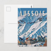 Aussois Station de ski ポストカード (正面/裏面)