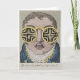 Austen Pride & Prejudice Funny Bewitched Darcy カード