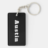 Austin キーホルダー (裏面)