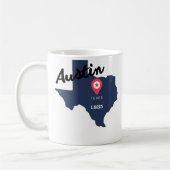 Austin coffee Mug コーヒーマグカップ (左)