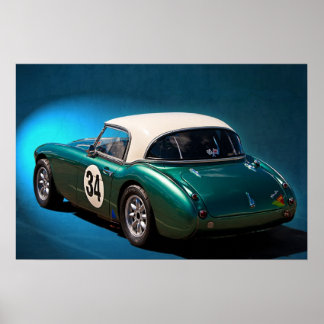 Austin Healey 3000ポスター ポスター