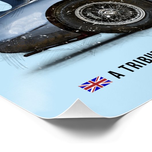 Austin Healey 3000 Tribute ポスター (コーナー)