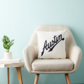 Austin Vintage Car badge クッション (椅子)