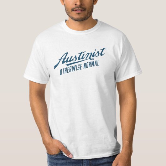 Austinist - さほど変わりない日常 - ６色展開 tシャツ (正面)