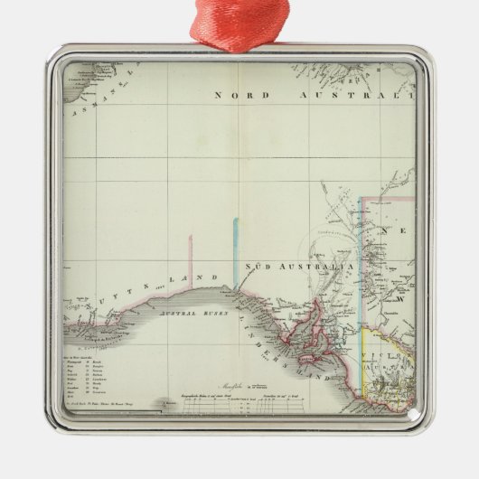 Austral大陸 メタルオーナメント (正面)