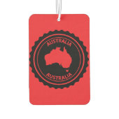 Australia カーエアーフレッシュナー (裏面)