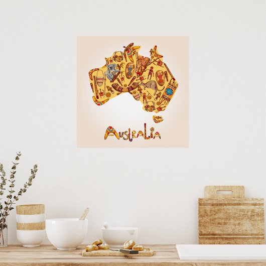 Australia  ポスター (キッチン)