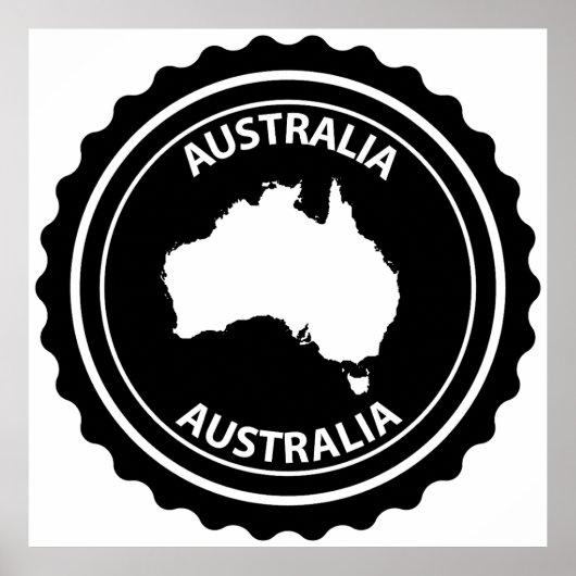 Australia ポスター (正面)