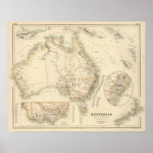 Australia and New Zealand ポスター