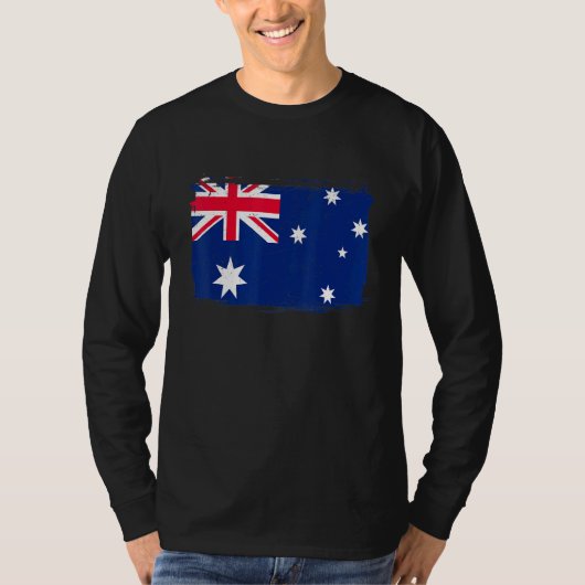 Australia Australian Flag Women Men Kids Tシャツ (正面)
