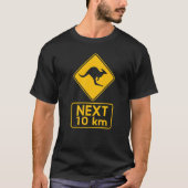 Australia Backpacker Vacation Trip To Kangaroo Nex Tシャツ (正面)