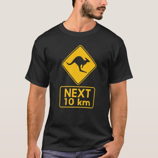 Australia Backpacker Vacation Trip To Kangaroo Nex Tシャツ (正面)