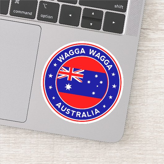 Australia, Badge of Wagga Wagga シール (詳細)
