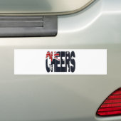 Australia cheers バンパーステッカー (車上)