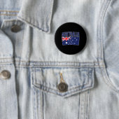 Australia Cricket (flag And Tsman)  缶バッジ (インサイチュ)