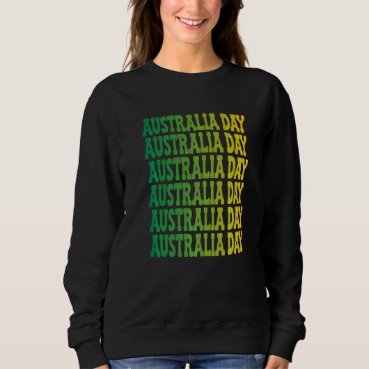 Australia Day Downunder Celebrate 2022 Australia D スウェットシャツ (正面)
