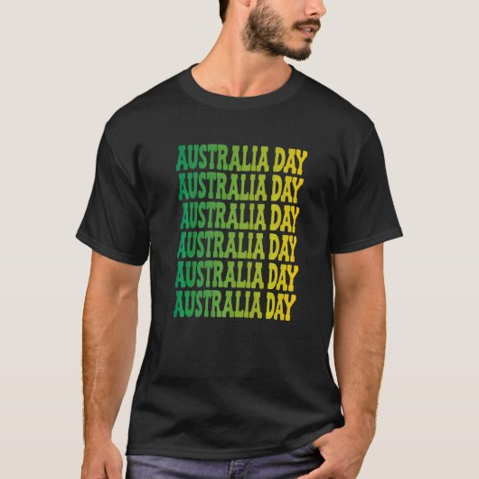 Australia Day Downunder Celebrate 2022 Australia D Tシャツ (正面)