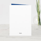 Australia Emu Hatのカードメリークリスマス シーズンカード (裏面)