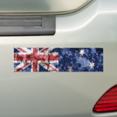 AUSTRALIA FLAG バンパーステッカー (車上)