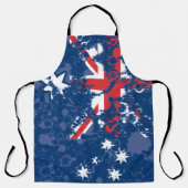 AUSTRALIA FLAG KCALIMA effect by Masanser エプロン (正面)