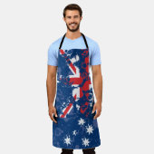 AUSTRALIA FLAG KCALIMA effect by Masanser エプロン (着用した状態)