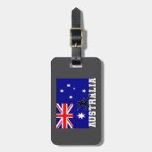 Australia Football Soccer Australia National Team ラゲッジタグ (正面縦)