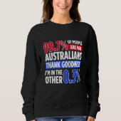 Australia For Proud Australian Aussie Australia Ro スウェットシャツ (正面)