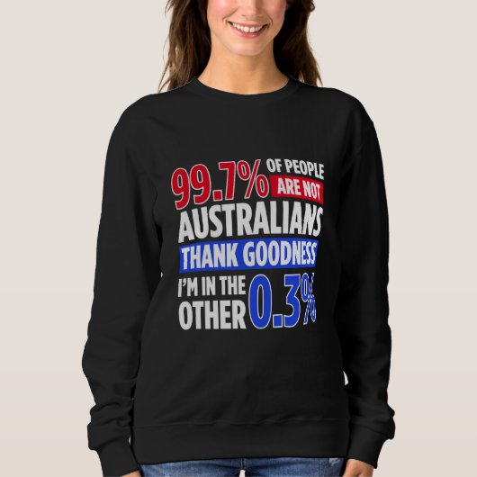 Australia For Proud Australian Aussie Australia Ro スウェットシャツ (正面)
