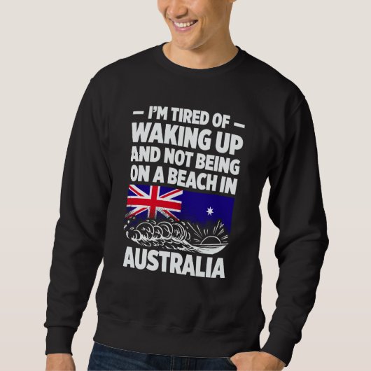 Australia For Proud Australian Aussie Australia Ro スウェットシャツ (正面)