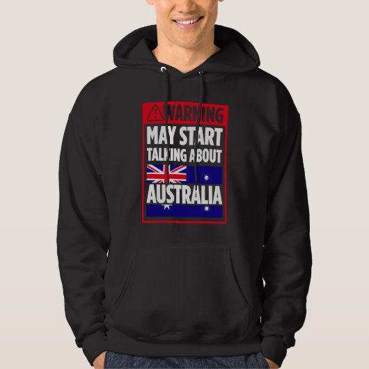 Australia For Proud Australian Aussie Australia Ro パーカ (正面)