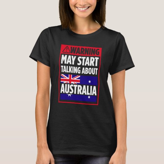 Australia For Proud Australian Aussie Australia Ro Tシャツ (正面)