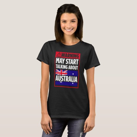 Australia For Proud Australian Aussie Australia Ro Tシャツ (正面フル)