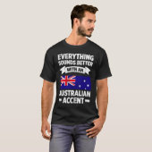 Australia For Proud Australian Aussie Australia Ro Tシャツ (正面フル)