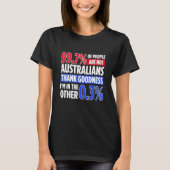 Australia For Proud Australian Aussie Australia Ro Tシャツ (正面)