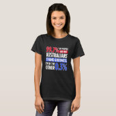 Australia For Proud Australian Aussie Australia Ro Tシャツ (正面フル)