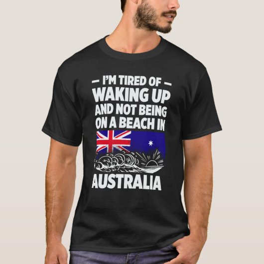 Australia For Proud Australian Aussie Australia Ro Tシャツ (正面)