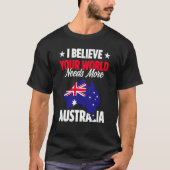Australia For Proud Australian Aussie Australia Ro Tシャツ (正面)