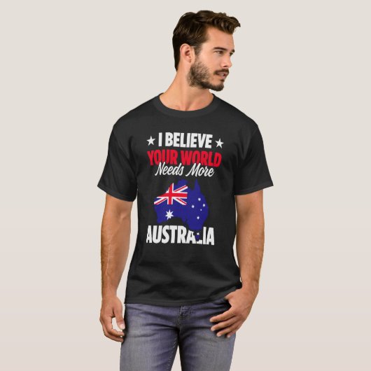Australia For Proud Australian Aussie Australia Ro Tシャツ (正面フル)