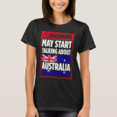 Australia For Proud Australian Aussie Australia Ro Tシャツ (正面)