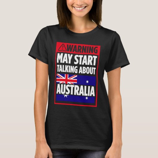 Australia For Proud Australian Aussie Australia Ro Tシャツ (正面)