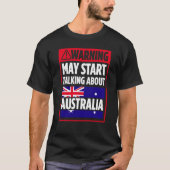 Australia For Proud Australian Aussie Australia Ro Tシャツ (正面)