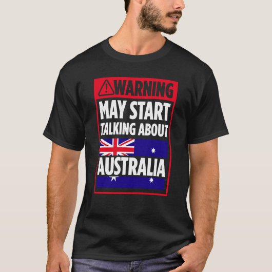 Australia For Proud Australian Aussie Australia Ro Tシャツ (正面)
