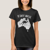Australia G Day Mate   Kangaroo Australian Symbol Tシャツ (正面)
